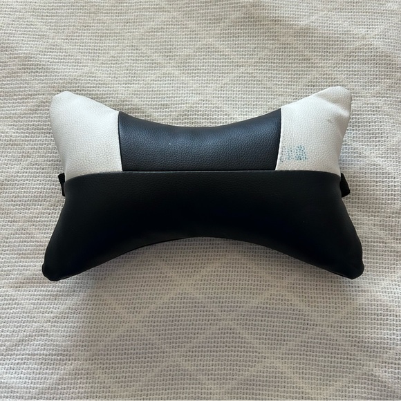 Other - White Black colorblock gaming chair pillow head pillow neck pillow comfy cozy